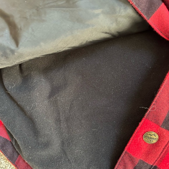Picture Recycled & Organic Clothing Black Edition Line Buffalo Plaid. Like new - Picture 7 of 16